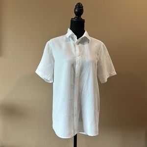 Zara white shirt - small
